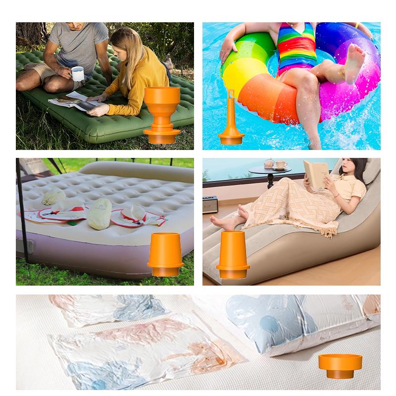 VYVYLABS AIR Inflatable Pump 1200mAh Ultra-Fast Mini Electric Air Pump Inflates For Deflates Air Mattresses Vacuum Storage Bags