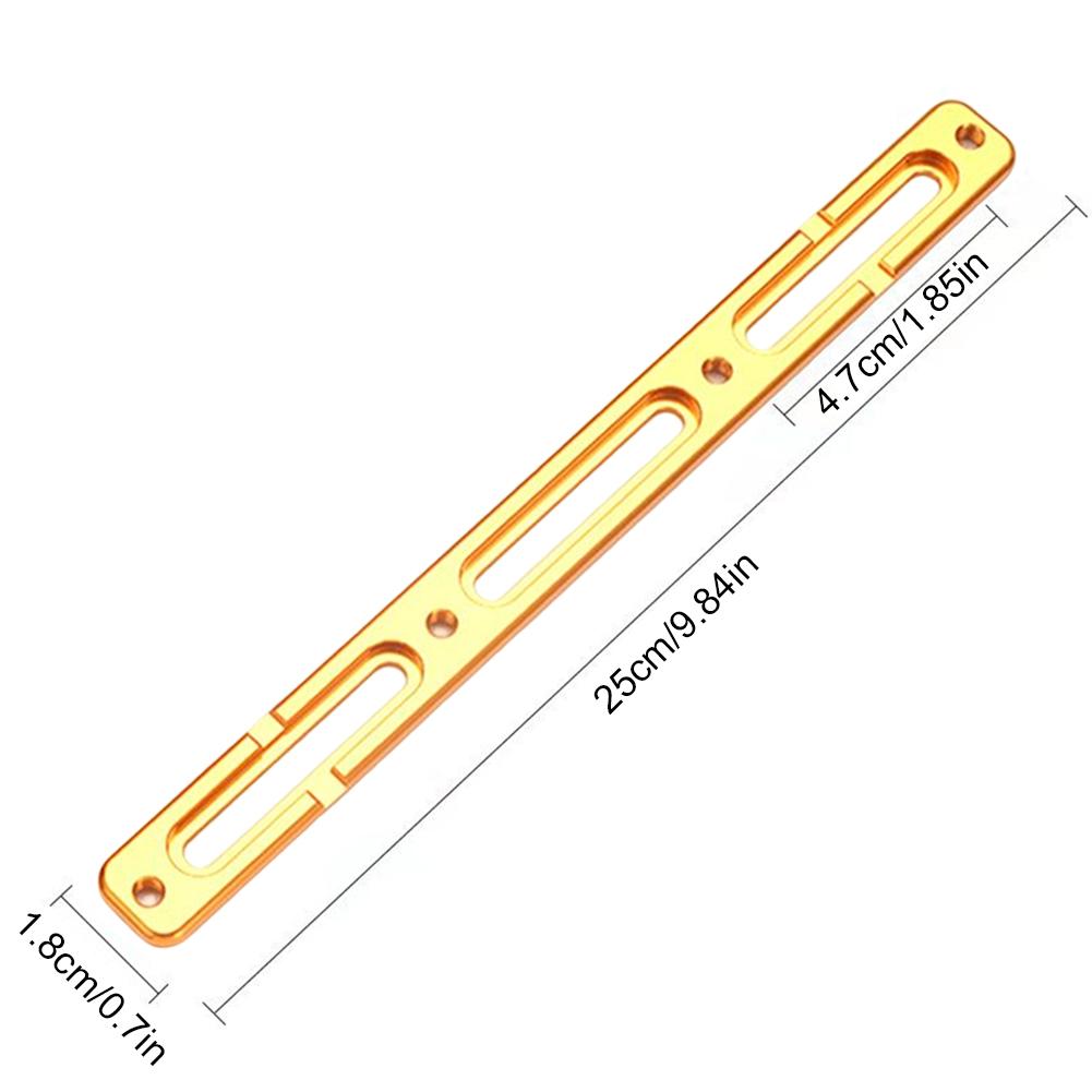 Bottle Cage Extension Adapter Aluminum Alloy Bicycle Bottle Holder Adapter Lightweight Kettle Holder Tyre Pump Mounting Base