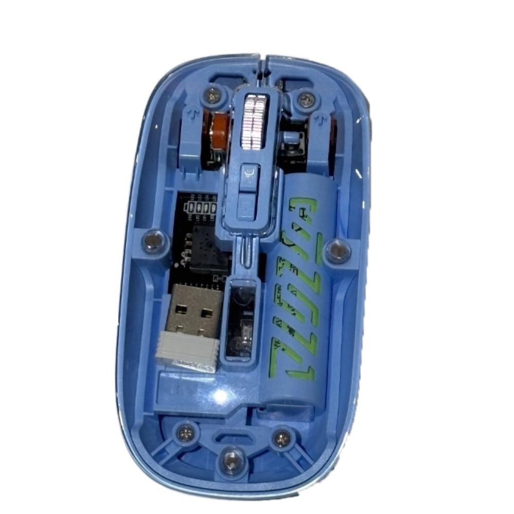 Transparent 2.4G Wireless Mouse Bluetooth Rechargeable Mouse Laptop Wireless Mouse PC