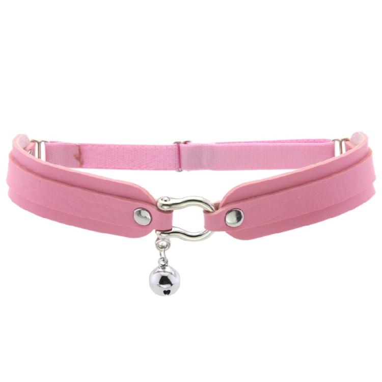 

Women’s Garter Belts,Adjustable High Elastic Thigh High Stockings Garter Belt for Thick Thighs Gothic Leg Harness Belt рожевий