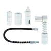 Automotive Grease Coupler Adapter Set Flexible Hose Portable Tools for Vehicle Truck Garage Maintenance