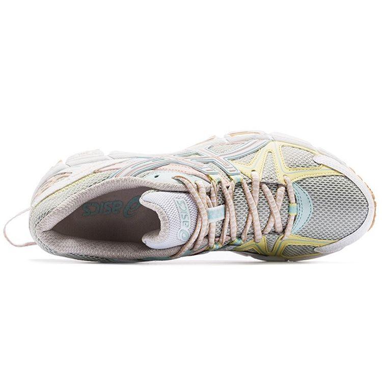 Asics Gel-Kahana 8 Mesh Fabric Low-Top Casual Running Shoes Women Sneaker White Pink Yellow 1012A978-020