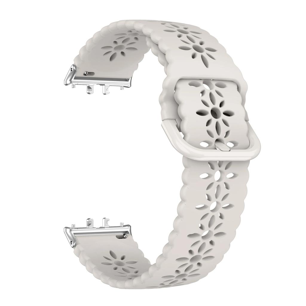 Romantic strap for Samsung Galaxy Fit 3 Smart Watch Wedding Strap Lovely Women Plum Watches Strap for Samsung Galaxy Fit 3