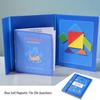 Children's Wooden Magnetic Tangram Puzzle - Educational Toy for Early Intellectual Development
