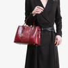 New Chinese-style Original Jacquard Red Handbag, Wedding Bag, Chinese-style Elegant Large-capacity Handbag for Middle-aged Women and Mothers