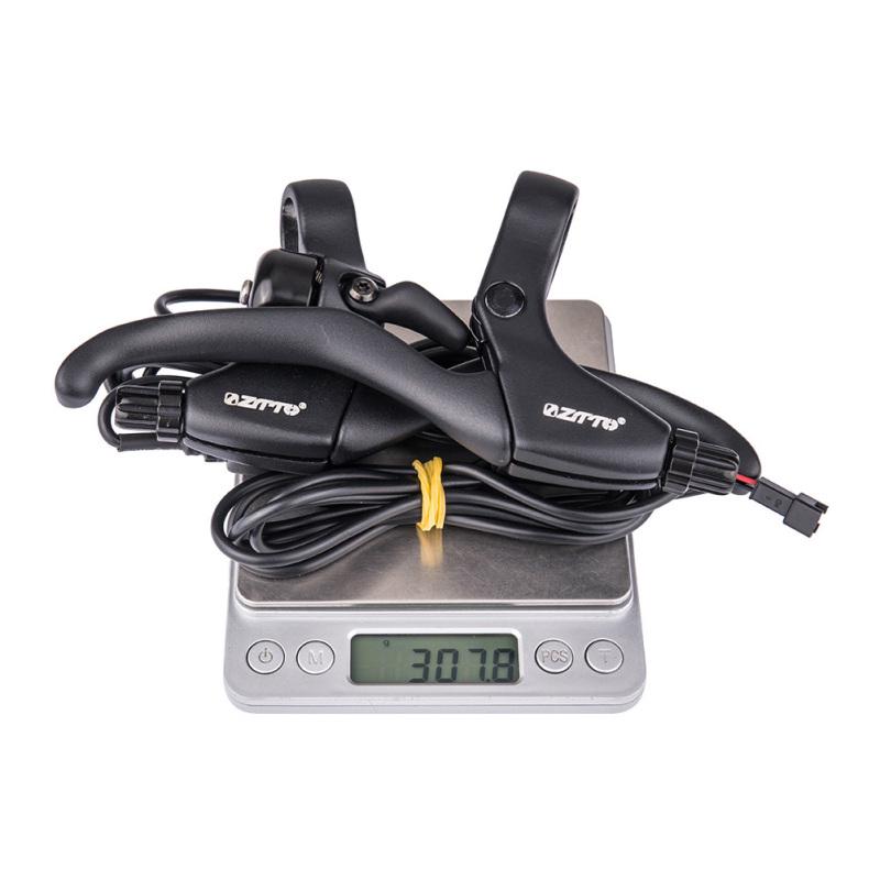 1 Pair Of Aluminum Alloy Lithium Electric Car Brake Lever With Bell Brake Lever Model SB4A