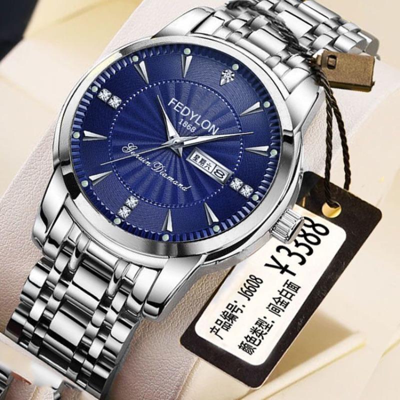 Fatiron men's watch men's business brand automatic mechanical watch luminous waterproof quartz men's watch