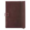 Bridle Leather Notebook Cover A5 [Golbe] (Burgundy, A5)