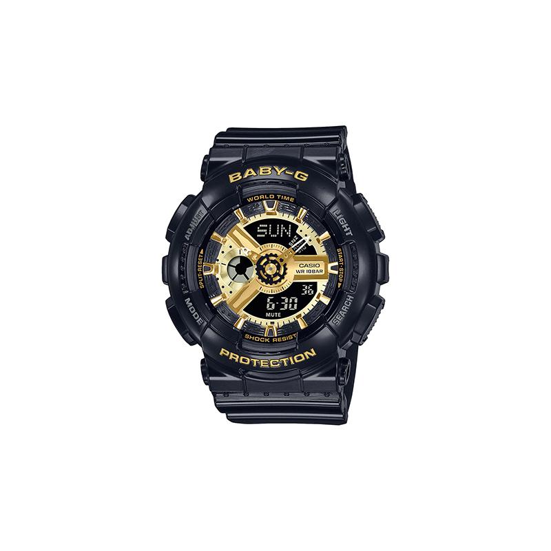 

Casio BABY-G fully automatic calendar quartz movement resin strap Japanese and Korean watch women s watch black dial BA-110X-1AJF чёрный