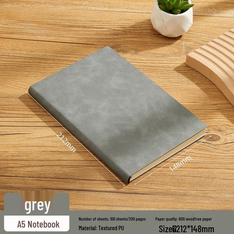Creative Business A5 Notebook - Customizable Meeting & Student Stationery