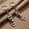 Yousheng Keychain Pendant Lightweight Metal Texture Portable Key Ring Practical Stylish Keychain for Mother's Day/Father's