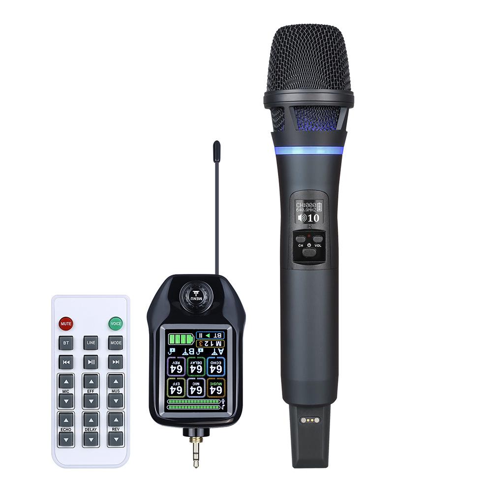 High-End Bluetooth Wireless UHF Microphone Dual Set