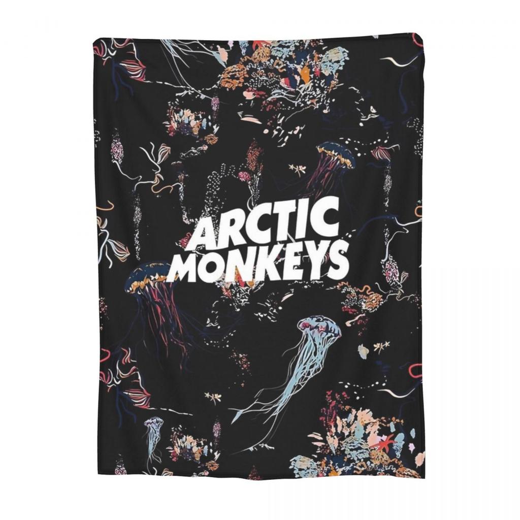 Arctic Monkeys Gift Blanket For Men Women Cozy Soft Throw Blankets for Bed Multiple Sizes