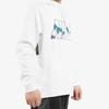 Nike Logo Print Fleece-Lined Warm Sports Pullover Hoodie with Drawstring Men Tops White CK0914-100