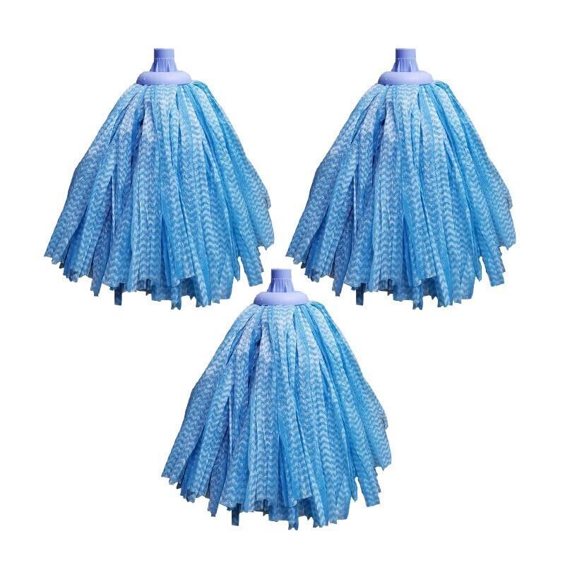 Replaceable Non-woven Round Mop Head Refill Kit