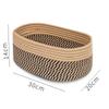 Cotton Rope Woven Basket: Desktop Organizer & Toy Storage