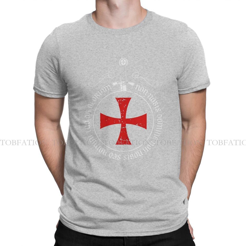 Crusades Crusader Hip Hop TShirt Knights Templar Leisure T Shirt Summer Stuff For Adult