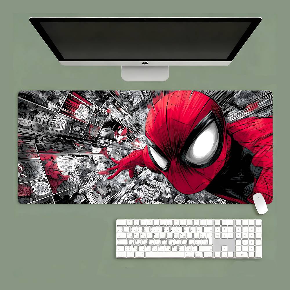 Cool S-Spiders-Mans Mouse Pad Computer Mat Deskpad Laptop Keyboard Mat Office Large Landscape Mousepad