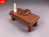 Non-Toxic Set Moc Bricks Diy Brown Classical Desk And Chair And Bookshelf Building Blocks Assembled Toys For Children Kids Xmas Gifts