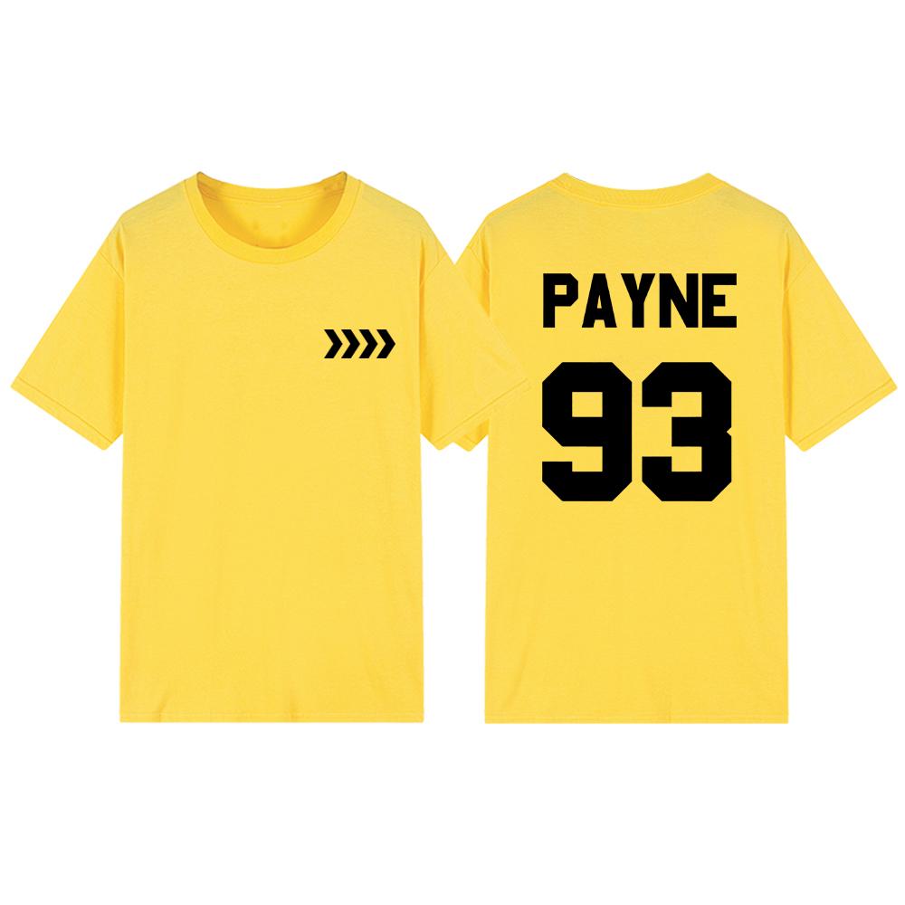 Liam Payne Tribut T Shirts Rapper Payne 93 Merch Kurzarm Frauen T-shirts in Speicher von Liam Payne T-shirt Streetwear T-shirts