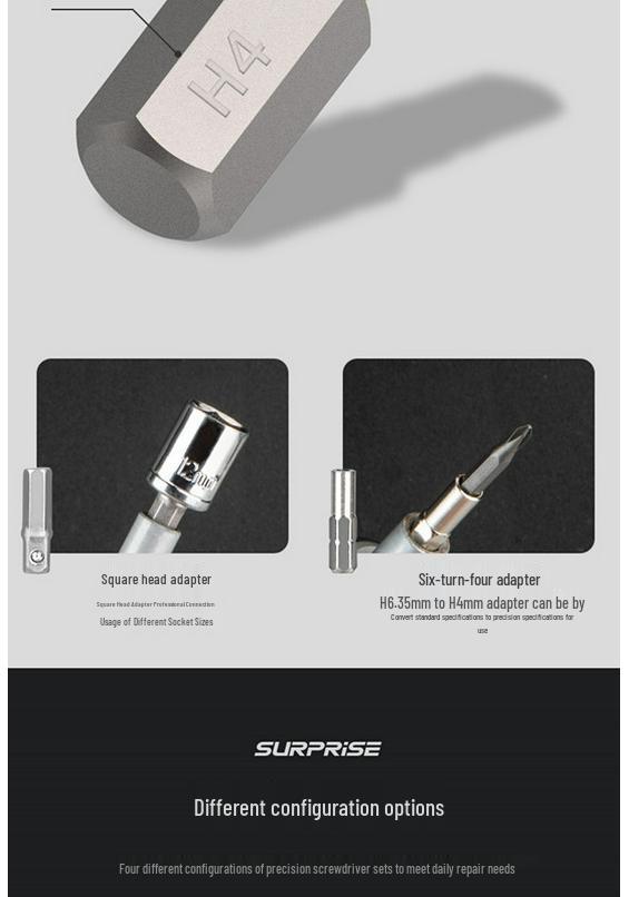 Multi-functional Precision Screwdriver Set for Household and Notebook Maintenance