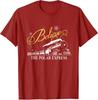 The Polar Express Believe  Christmas Family Matching Pajamas TShirt Sayings Quote Graphic Tee Tops Xmas Party Holiday Clothes
