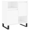 VidaXL Buffet Blanc brillant 60x35x70 cm Bois d'ingénierie 831198