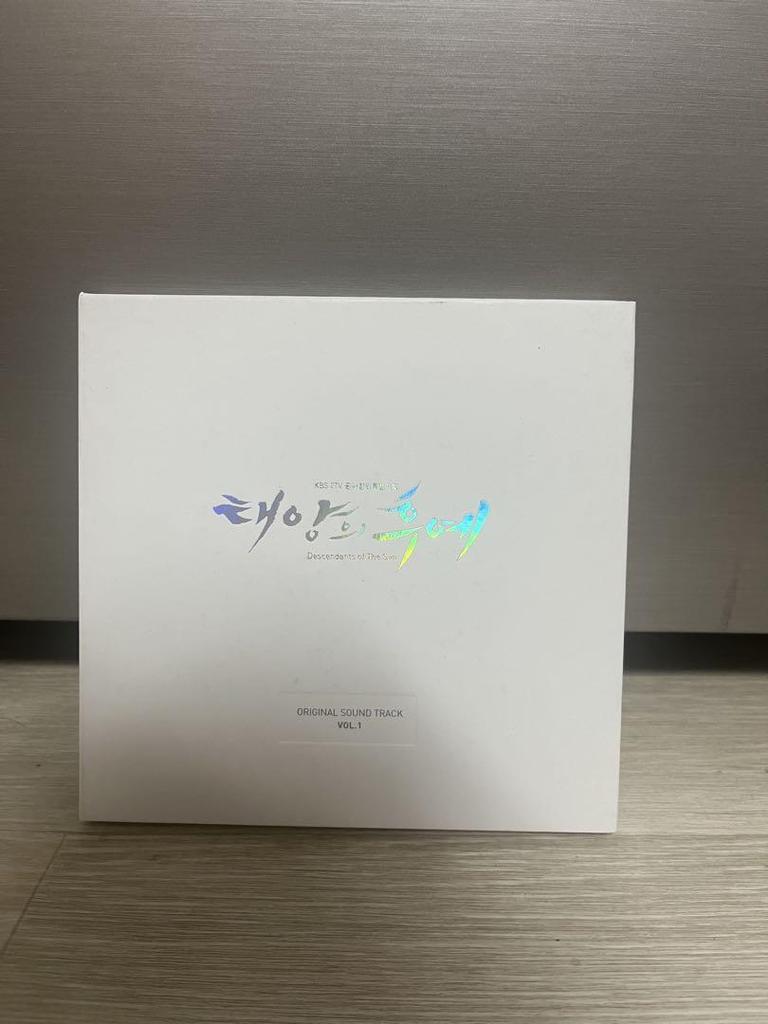 [USED] Korean Drama Descendants of the Sun OST (Out of Print, Official Korean Version)