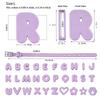 Soft Silicone Custom Name Pet Collar, Personalized Letter ID Collar for Small Medium Dogs Daily Walking
