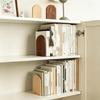 Nature Wooden Bookends Desktop Bookshelf Desk Organizer Office Home Book Accessories Storage Book Holder Wood Book Ends