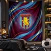 Wall Hanging Tapestry Aston Villa Football Print Cloth for Living Room Bedroom Home Decor
