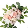 Wedding Arch Flowers Kit Corner Flower Row Decor Hanging Front Door Floral Garland for