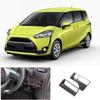 Hcilloend Switch Panel Button Covers and Multimedia Key Panel for the New Toyota Sienta 2022 Present Made of Easy Adhesive Interior Custom Set Fiber
