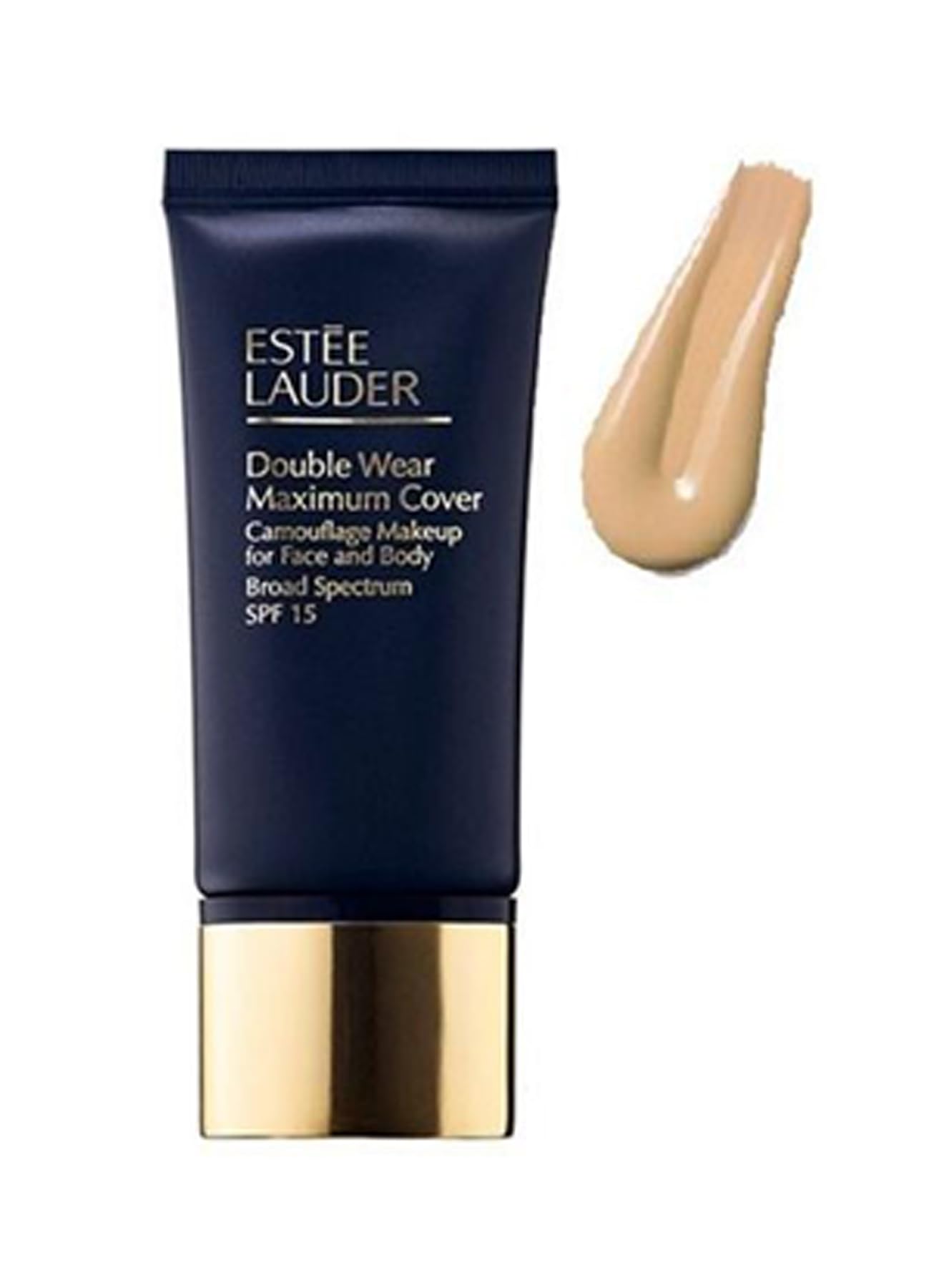 

Lauder Double Wear Maximum Cover Makeup Vanilla SPF15 30мл Estée [#1N3 03] #Кремовый бежевый