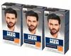 Joanna Set 3X Power Men Color Cream 3W1 Hair, Beard Color 01 Black