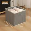 Foldable Nonwoven Storage Box Large Square Open Top Organizer Clothes Toys Closet Shelf