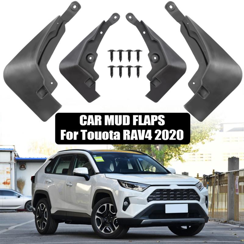 

4 Pcs/Set Car Mudguards Splash Guard Anti Sludge Scratch Resistant Fender Mud Flaps Car Accessories