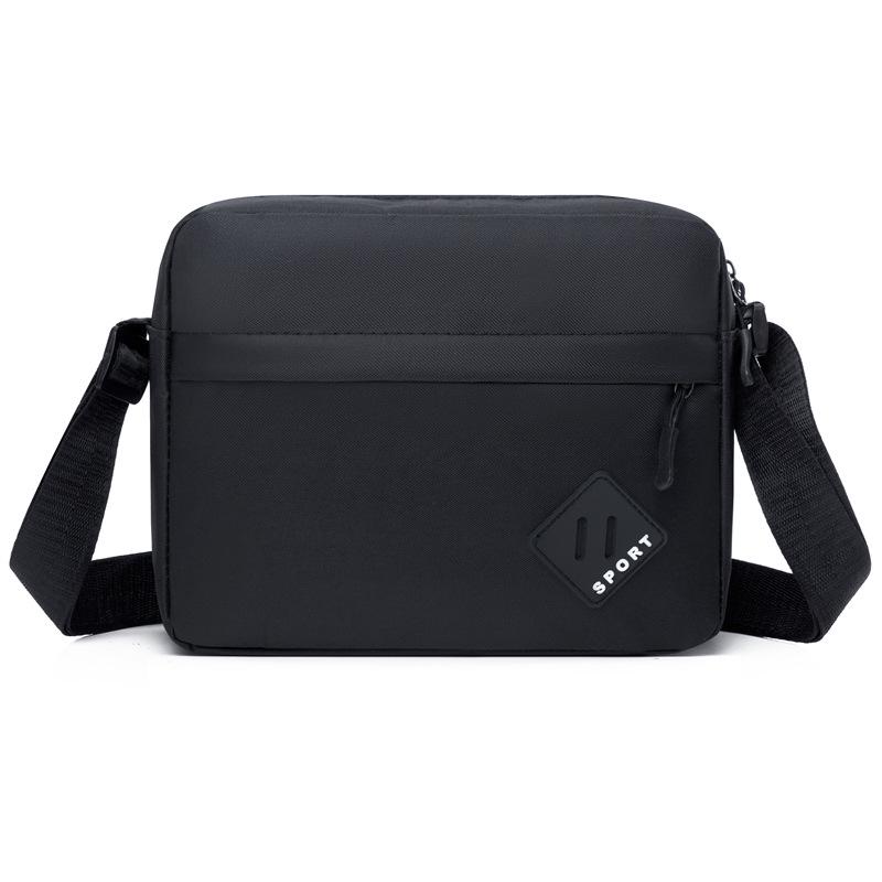 Men's Oxford Cloth Messenger Bag: Lightweight, Stylish, Versatile, for Business and Casual Use