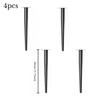 4pcs Furniture Leg Accessories Furniture Legs Metal Furniture Legs Replacement Living Room Bedroom Table Cabinet TV Stand Feet