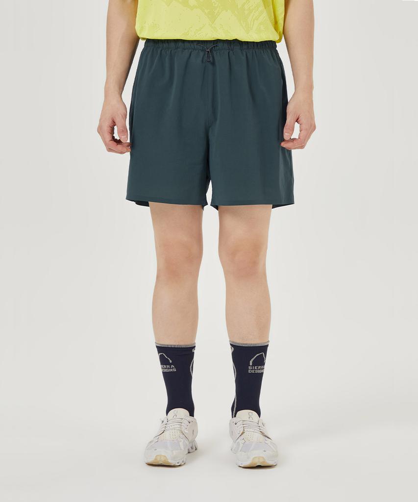 SIERRA DESIGNS Airpeak 5.5-Inch Shorts Deep Blue Green