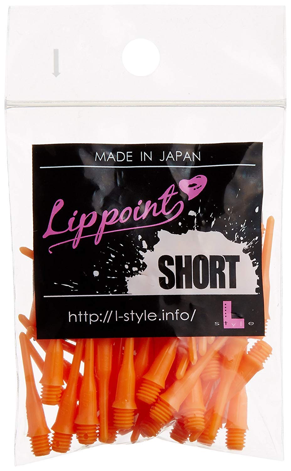 

Short Lippoint 3 Colors 50 pieces TIP Tip Short New Color Orange