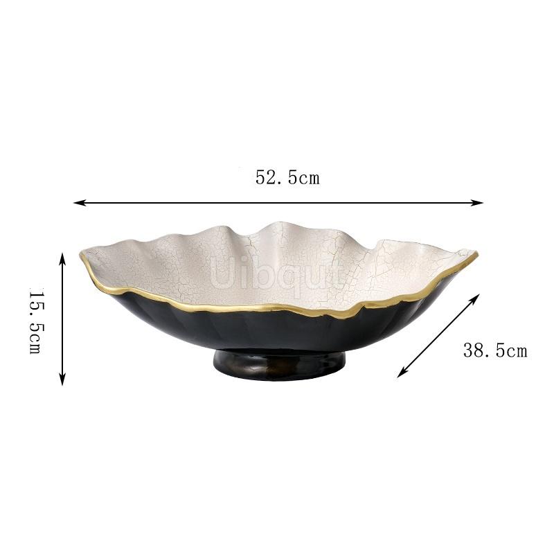 resin Shell fish sharp Sashimi dry Ice Plate Seafood sushi Platter tray Salmon Plate Dry Ice Artistic Conception Dish Tableware