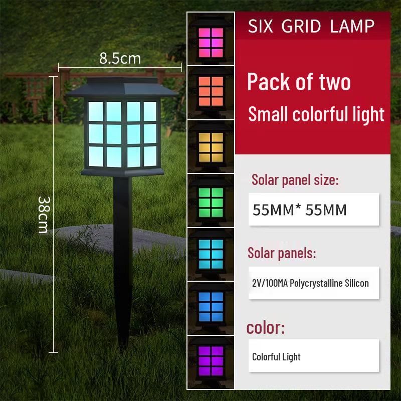 Solar Waterproof Lawn Lights for Garden and Villa Decor