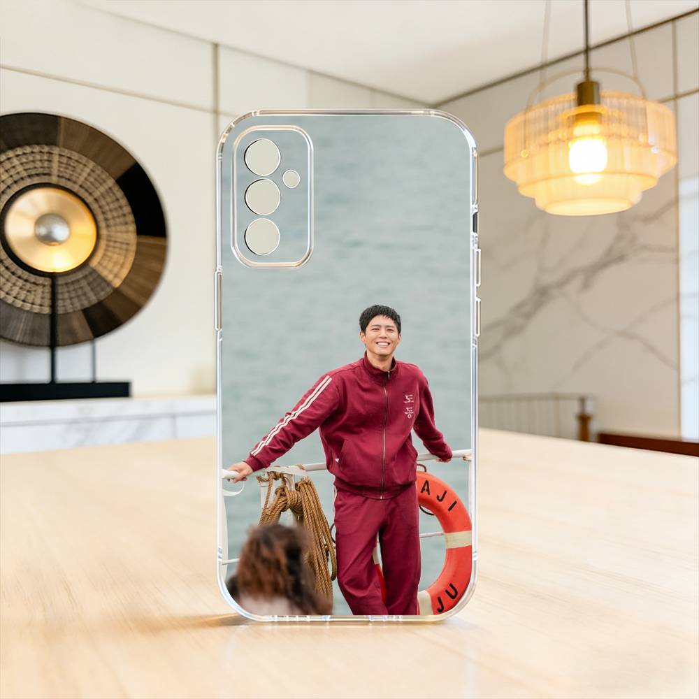 When Life Gives You Tangerines IU K-Drama Phone Case Transparent Silicone Soft For SamsungA10,12,20,21S,30,31,40,50,51,52,70,71