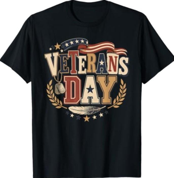 Veterans Day Patriotic US Flag Veterans T-Shirt