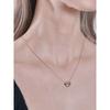 Heart Cubic Point Necklace Elbrnn180