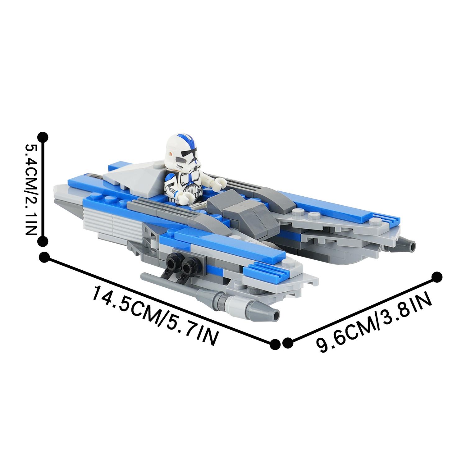 

MOOXI Космічні війни Аерокрафт MOC Модель Цегла DIY Діорама Дорослі Дитячі Іграшки Набір Будівельних Блоків Монтессорі Подарунки Кімнатна Декорація