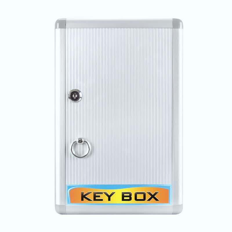 Wall-Mounted Key Cabinet with Lock