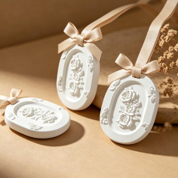 Luxury Hanging Air Freshener: Long-lasting Fragrance for Car, Wardrobe, Bedroom, and Air Purification.