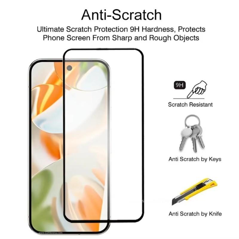Of Google Pixel 11a 10a 10 Pro XL High-definition Glass Film Pixel 9 8 7 Pro XL Tempered Glass Shockproof High-definition Screen Protector Film